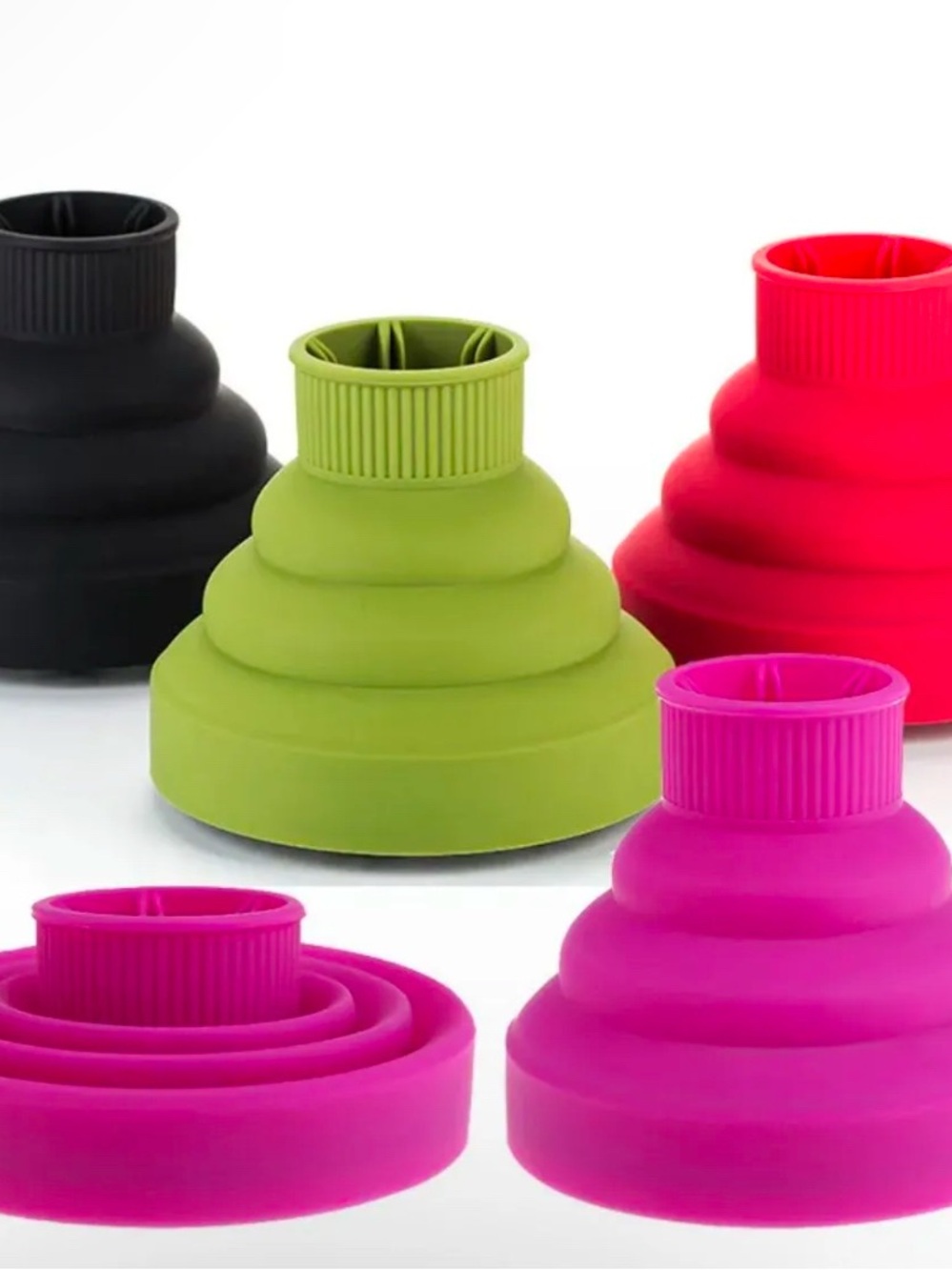 New Collapsible Silicone Hair Diffuser